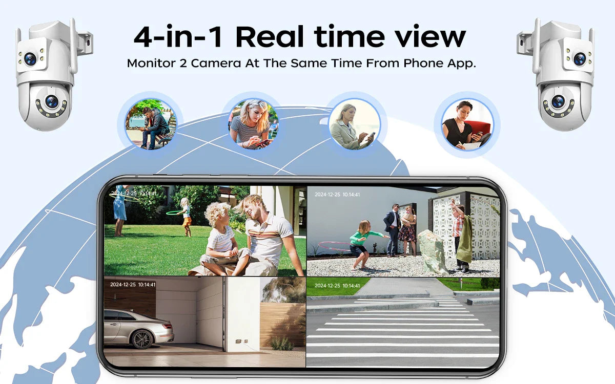 Outdoor PTZ Camera 4K