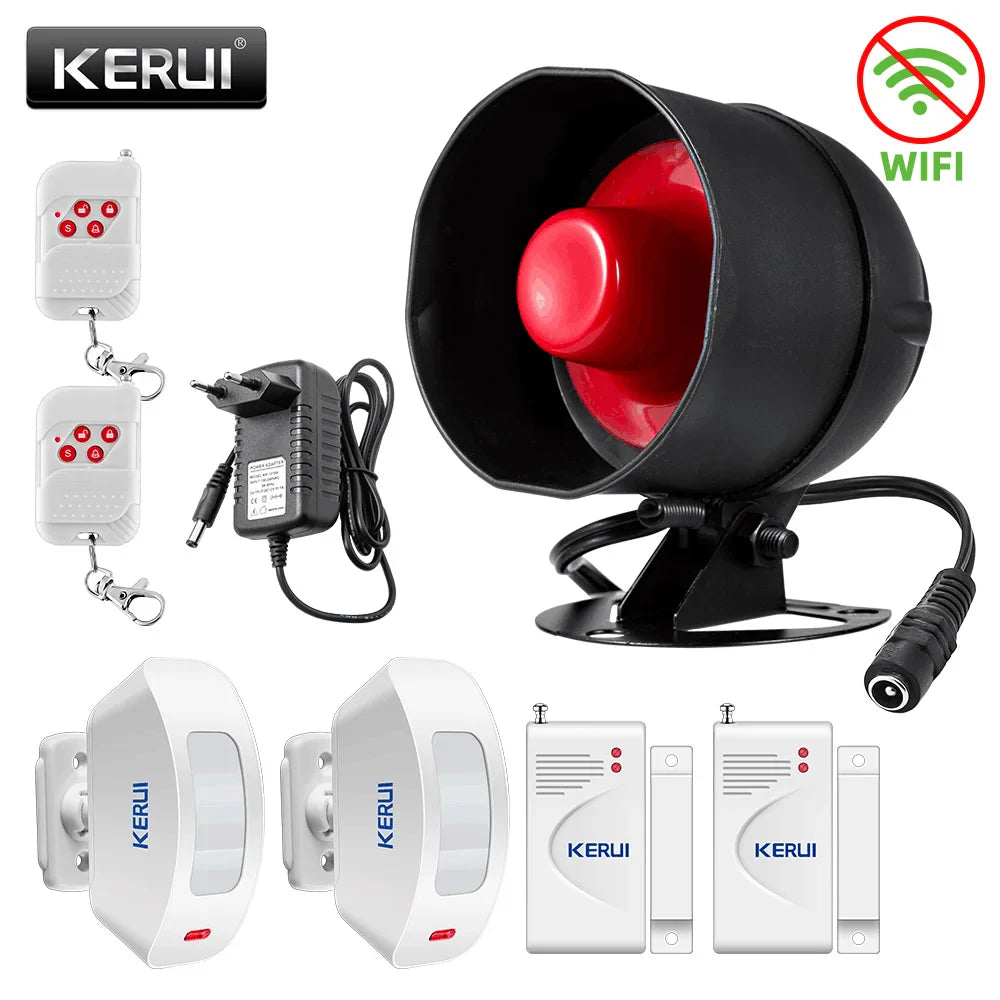 Smart WiFi Wireless Security Alarm System