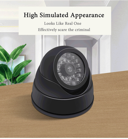 Dummy Dome Camera with Flashing LED