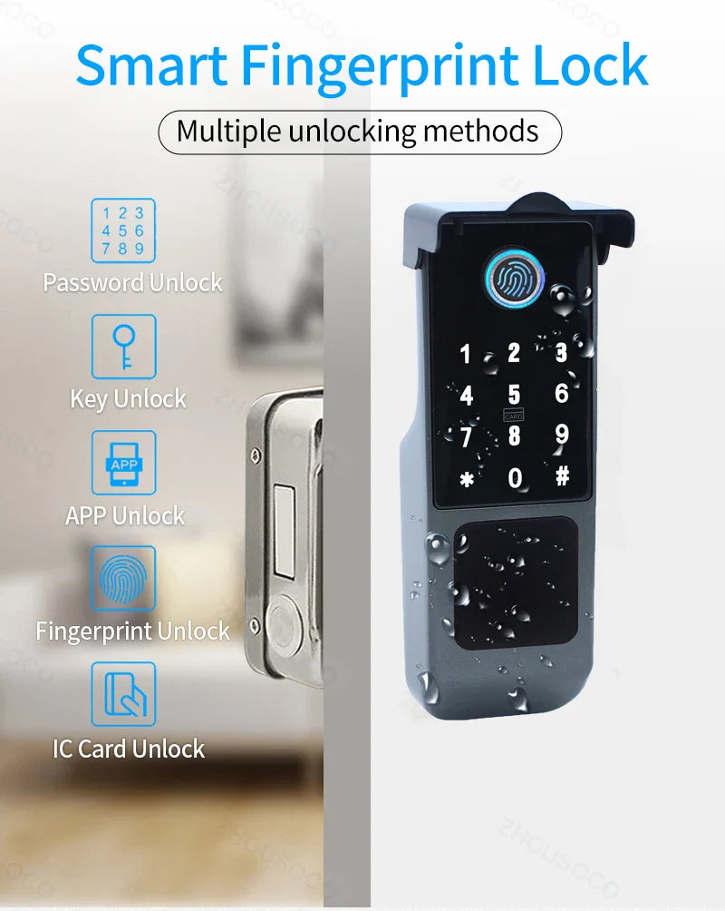 Fingerprint Lock Waterproof